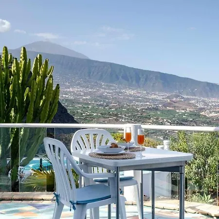Con Vistas Espectaculares Al Mar Y Al Teide Flores Paraiso *